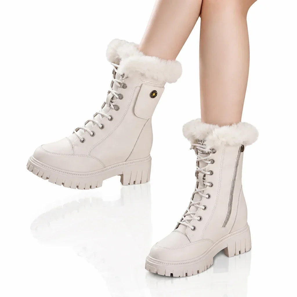 Faux Fur Ankle Boots