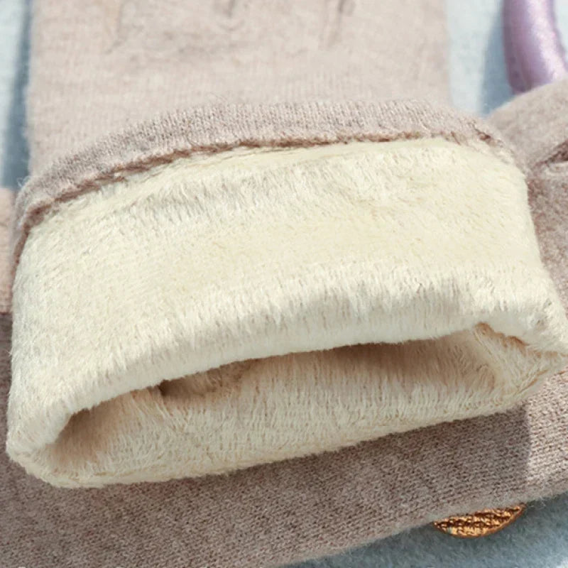 Erin Cashmere-Blend Touchscreen Gloves