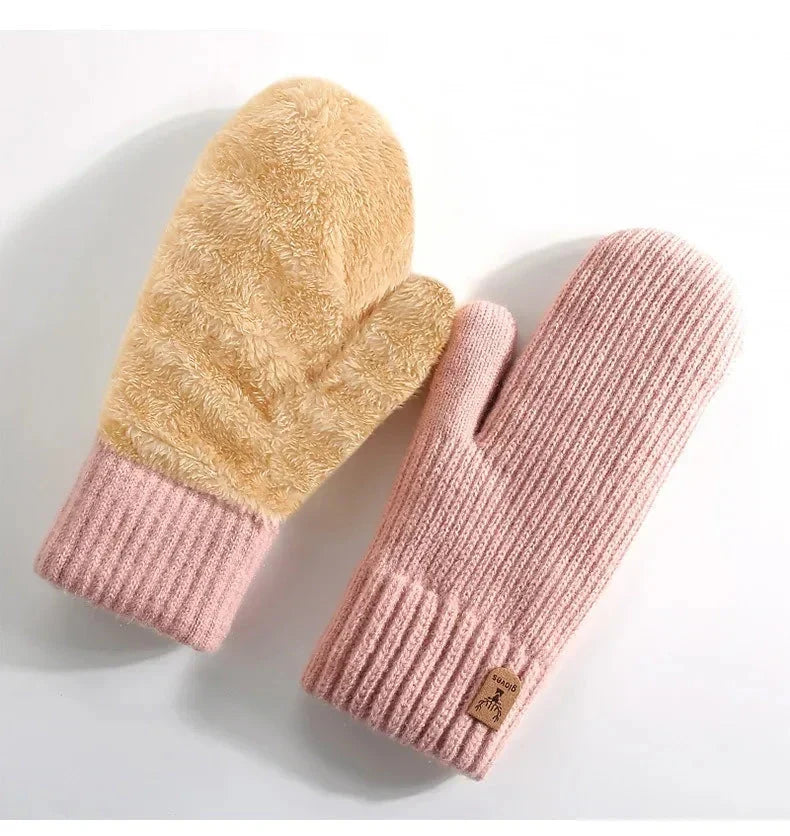 Thermal Knit Mittens