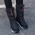 Women's Waterproof Platform Winter Boots